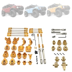 Upgrade Metal accessories for HB 1/10 R1001 R1002 R1003 Modified Rc Drift Car Remote Control Cars Metal Parts