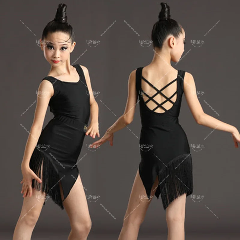 

Girls Carnival Jazz Dancewear Costume Kids Modern Latin Ballroom Party Dancing Dress Child Dancing Dress Wear Clothes for Girls