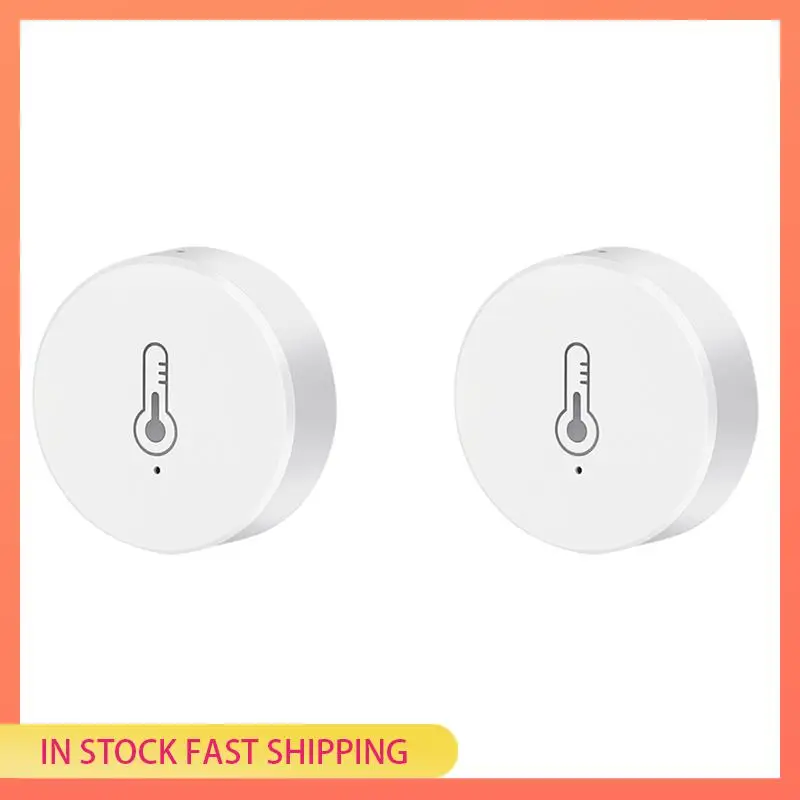 

AA05 2X Tuya умный дом Zigbee датчик температуры и влажности комнатный термометр монитор работает для Alexa Google Smart Life