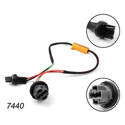 1pcs 50W 6/8ohm P21W BA15S PY21W BAU15S P21/5W W21W W21/5W LED Bulb Load Resistance Canbus Decoder Anti Hyper Flash Error Free