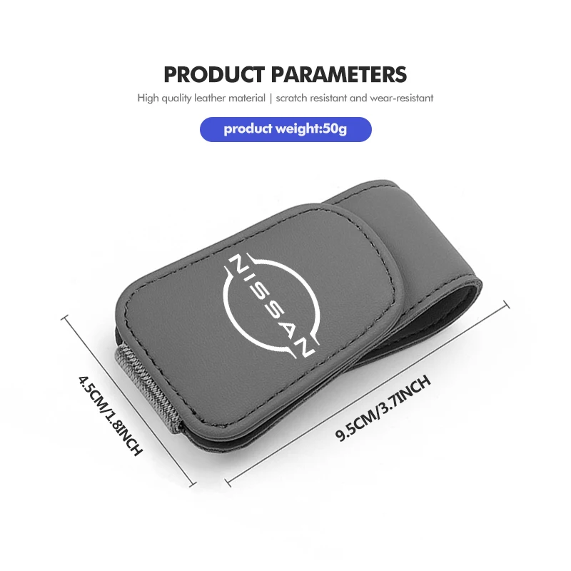 لنيسان سيارة الشمس قناع نظارات شماعات الجلود تخزين حامل كليب نافارا ألميرا سنترا المارقة باثفندر سيلفي ليف #6