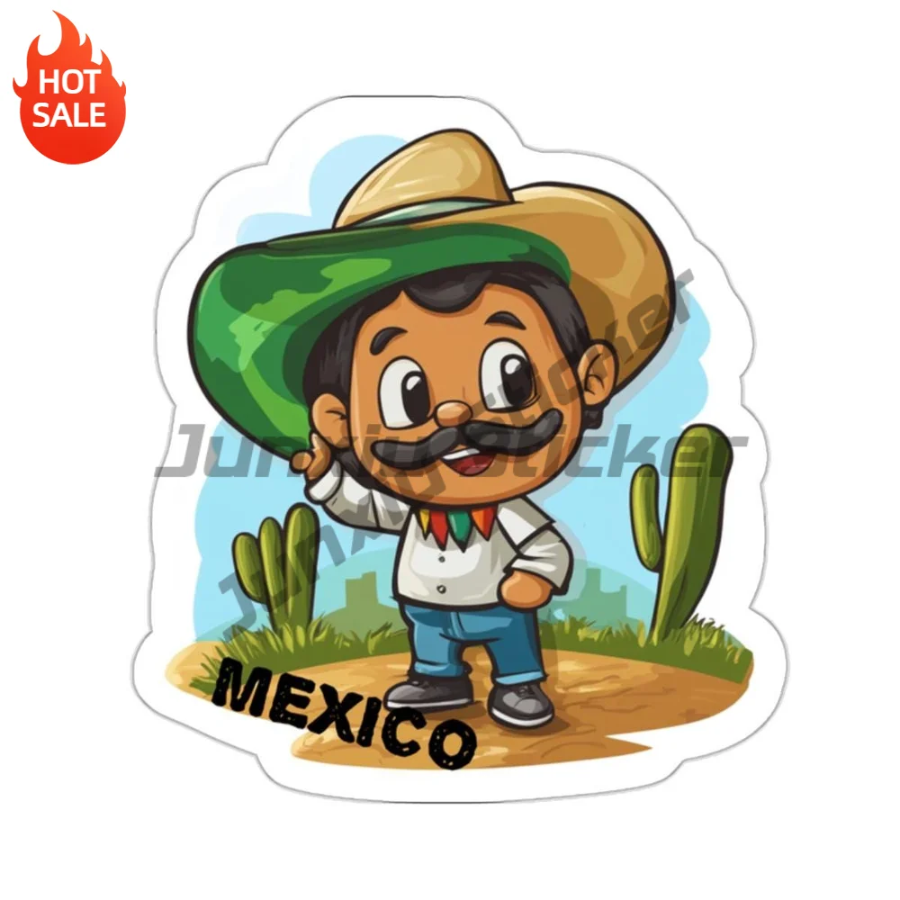 Mexico Vacation Travel Vinyl Sticker Self Adhesive Decal For Laptop And Travel Journal Vacation Theme Decoration