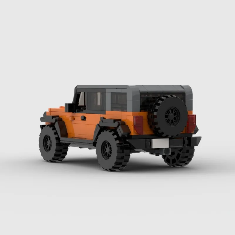 مجموعة بناء المركبات على الطرق الوعرة مكونة من 497 قطعة - نموذج سيارة رياضية رائعة للبالغين والمراهقين، مع دليل، هدية للعطلات