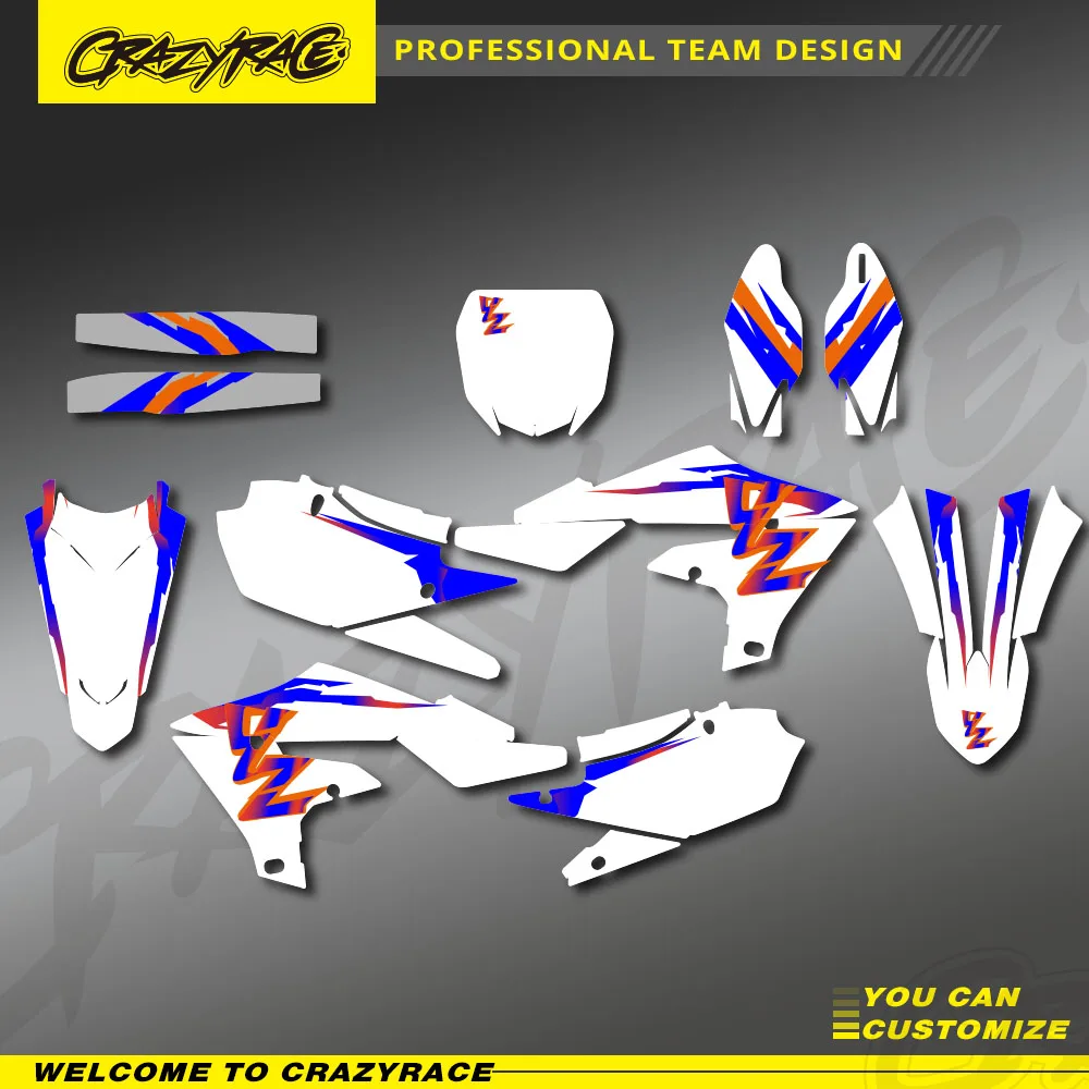 

Custom Motorcycle Graphics DECALS STICKERS Kits for Yamaha YZF450 2018- 2021 2022 For YZ250F YZF250 2019 2020 2021 2022 2023
