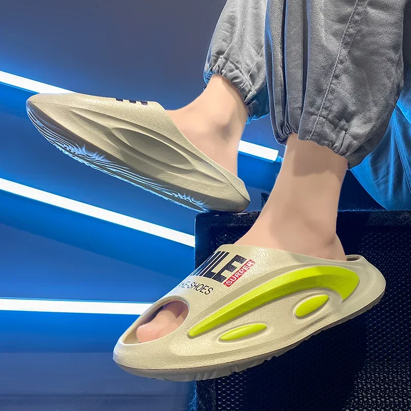 Шлепанцы женские с мехом, сандалии для тренировок, роскошная летняя обувь, плотные тапочки для дома, для тенниса