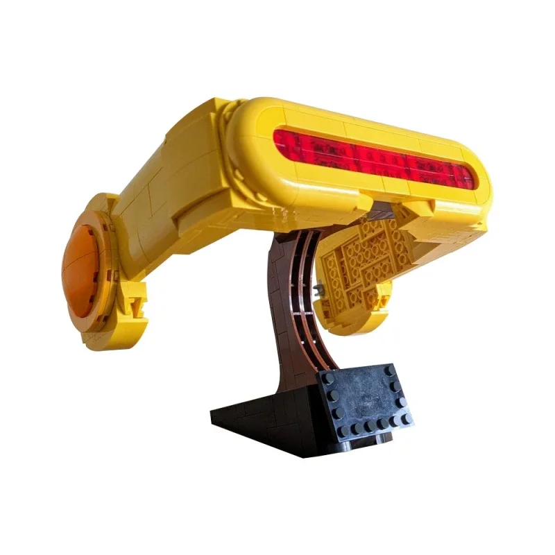 MOC-mascarilla de bloques de construcción para niños y niñas, modelo de ensamblaje de partículas pequeñas, mercancía de película X Man Cyclops, regalo, 400 piezas