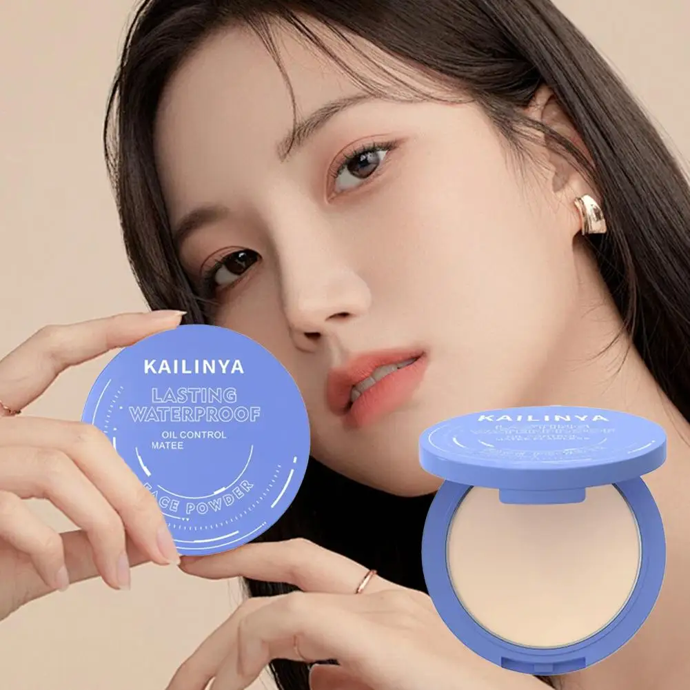 Face Setting Powder Long Lasting Oil-Control Matte Waterproof Smooth Face Finishing Pressed Powder Concealer Loose Powder Makeup