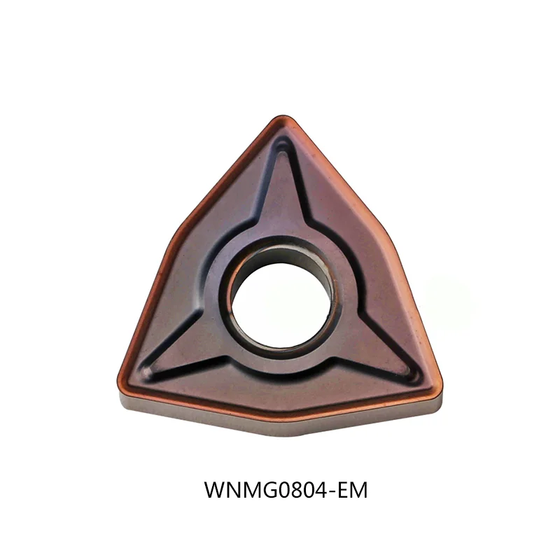 Carbide Inserts WNMG060404 WNMG060408 WNMG080404 WNMG080408 EM EF YBG205 External Turning Tools WNMG Blade CNC Lathe Cutter Tool