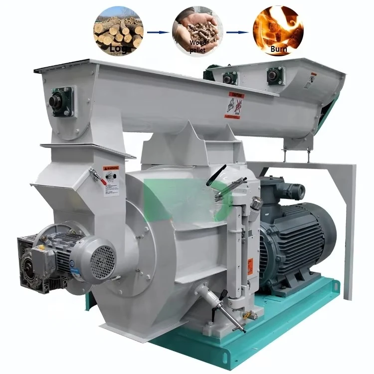 Ton Per Hour Wood Pellet Machine for Biomass Pellets Fully Automated High Performance 1