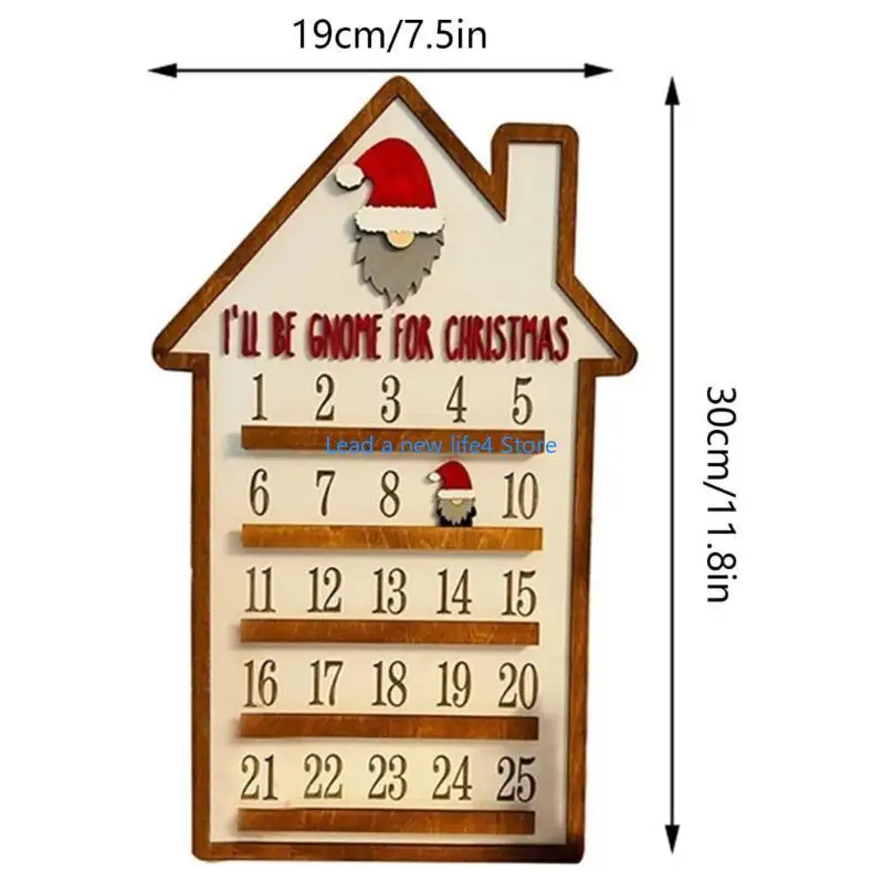 Y55E Countdown to Christmas Coffin Advent Calendar 25/31 Día Halloween Countdown