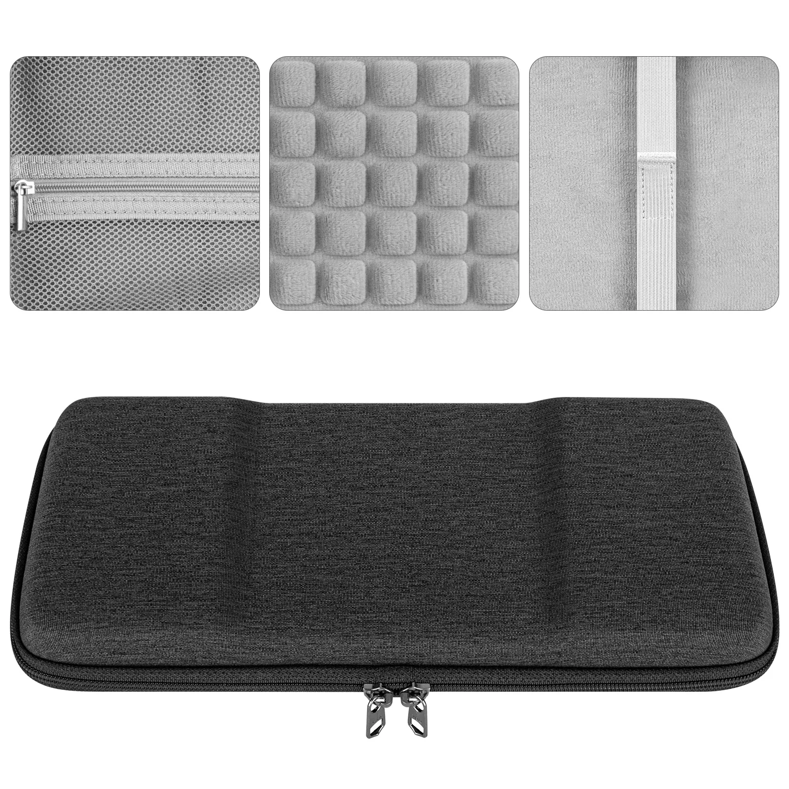 Custodia rigida per tastiera Geekria, compatibile con Bluetooth ultrasottile OMOTON, Bluetooth ultrasottile Arteck, Wireless 2.4G