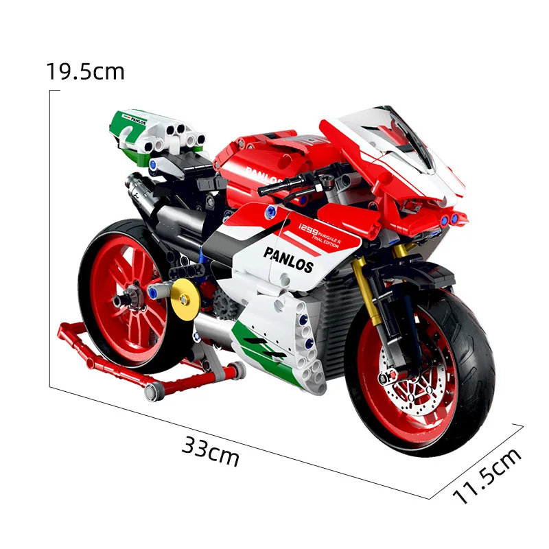 MOC Technical Famous Champion Racing ，City Motorcycle Car Model Building Blocks，Speed Expert Motorbike Bricks Toys Kids Gifts