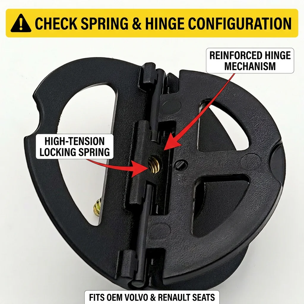 22024917 21935100 7422024917 Truck Seat Lumbar Support Adjustment Knob for Volvo FH4 FM4 for Renault Range T C K Knob view 5