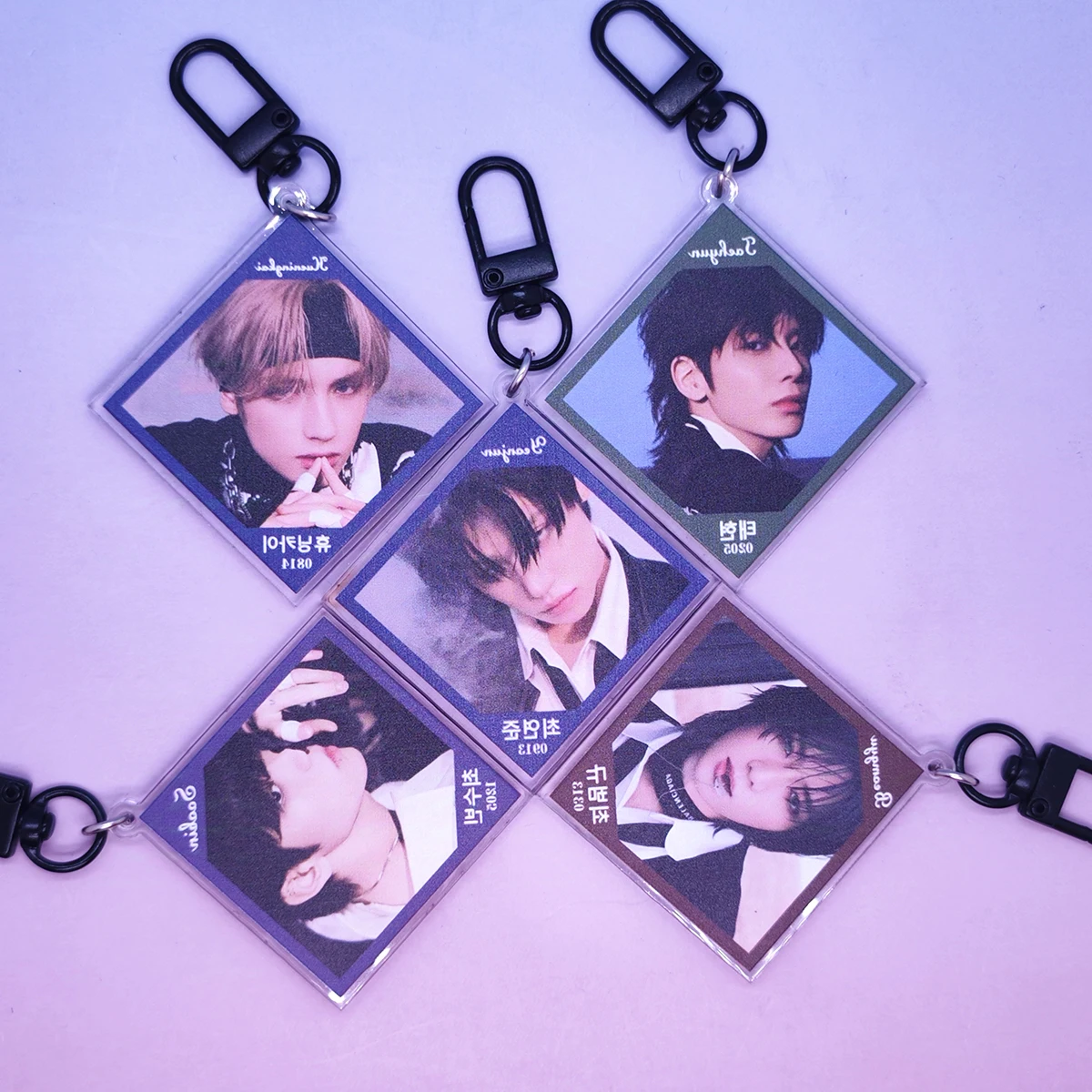 Txt Dolls Kpop lindo Soobin Beomgyu mismo tutú muñeca baratijas bolso de mujer llaveros con dijes llavero en el teléfono regalos de navidad