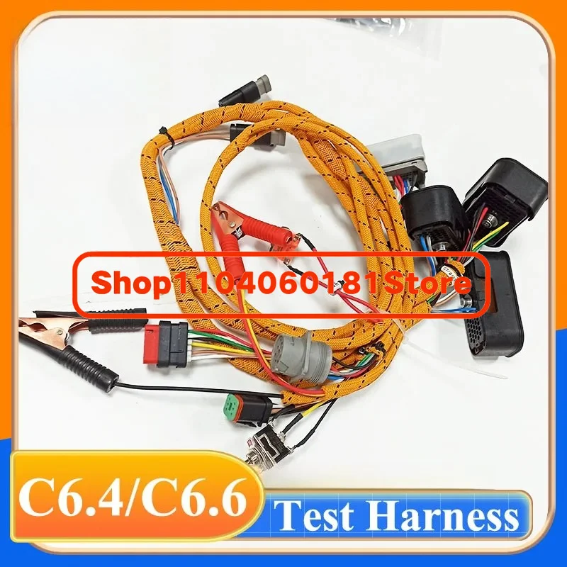 Excavator Parts Inspection Harness Engine C6.4 C7 C9 C11 C15 Test Throttle Inspection Line
