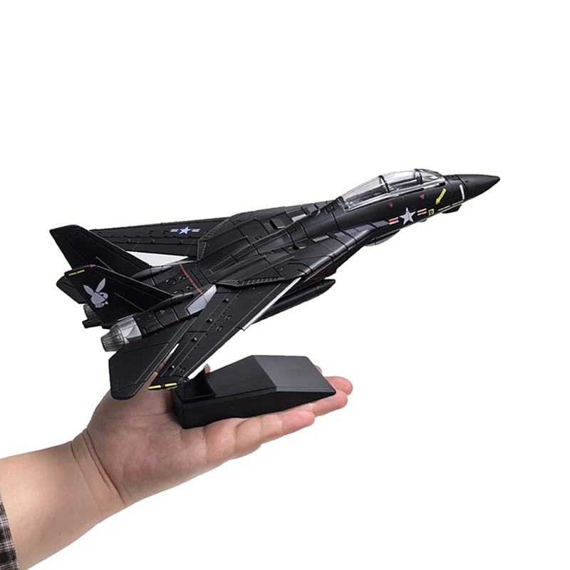 Simulationsmodell F-14 AH-64 A10 F35 F22 F-18 Super Hornet Kampfjet Druckguss-Flugzeug Bausatz Plastikmodell als Kreatives Geschenk – Detail 11