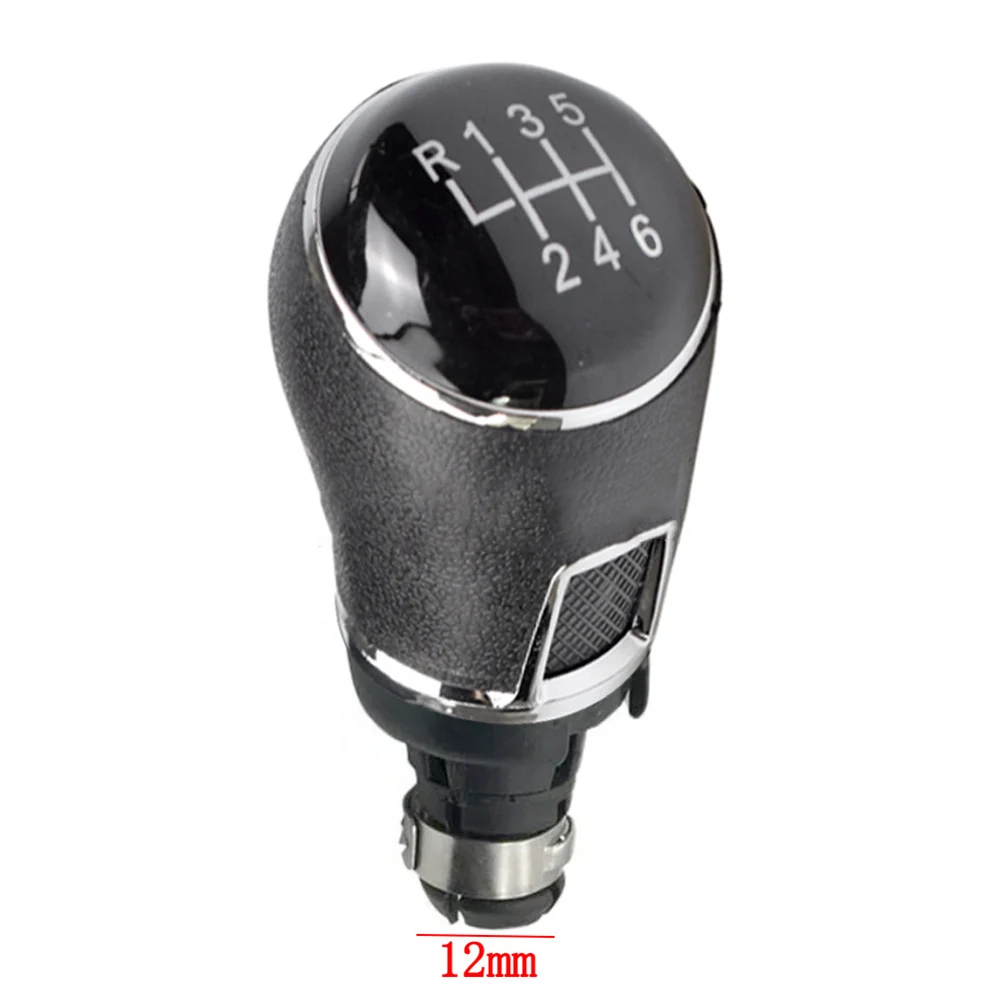 Modern Car Knob Car Gear Knob DIY for Car Accessory ABS Material Comfortable Grip Easy Installation For Caddy 5 Speed