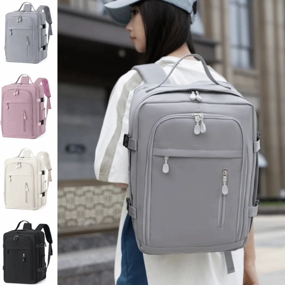 Large Capacity Travel Backpack Waterproof Durable Student Backpack High-End Multi-functional Laptop Backpack College Student