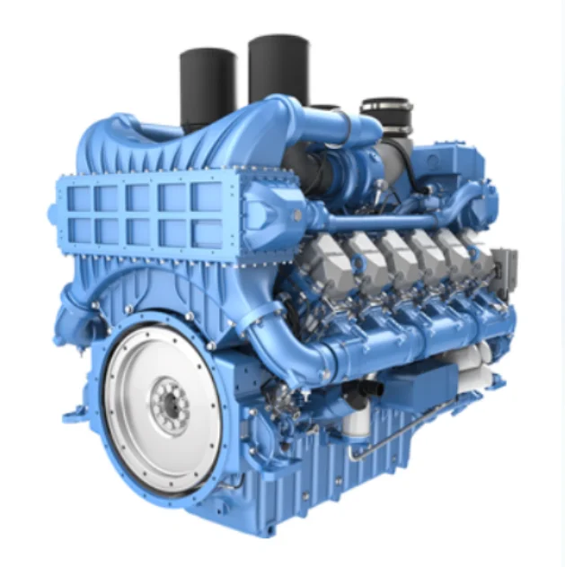 weichai baudouin 6m33 series 6M33C750 water cooled 4 stroke 6 cylinder marine diesel engine for boat motor images - 6