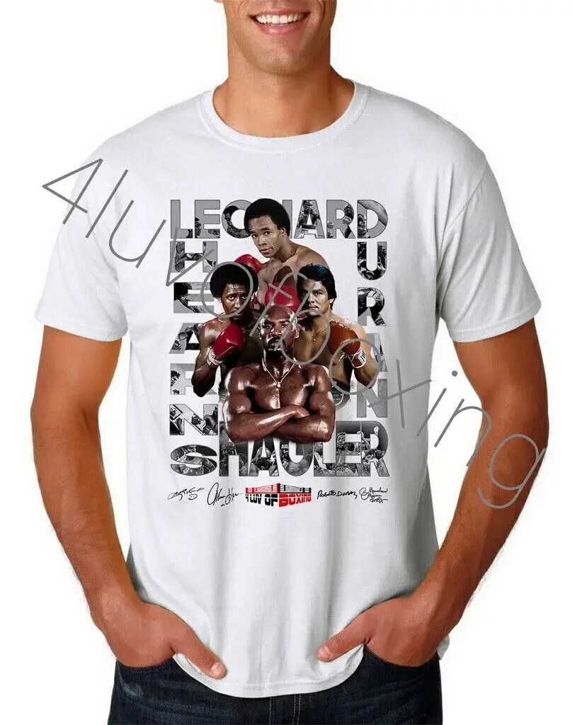 

Fab Four 4LUVofBOXING рубашка, новинка, боксерская одежда, футболка Duran SRL Hearns Hagler