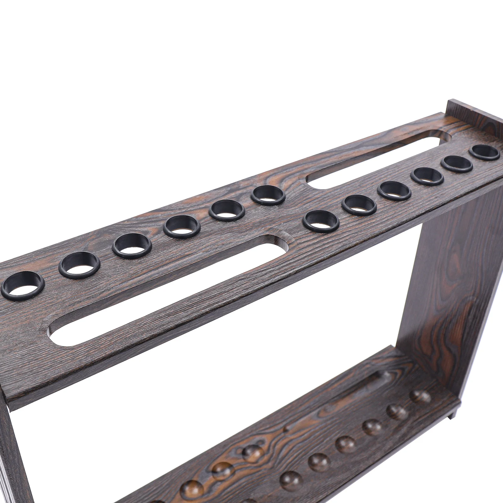 Support de queue de billard à 12 trous sur pied, accessoires de table