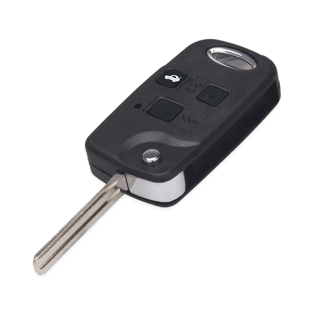 KEYYOU 2/3 Buttons Modified Remote Car Key Shell Case for Lexus RX300 LS400 LS430 ES330 SC430 IS300 LX470 RX330 RX350 GS300