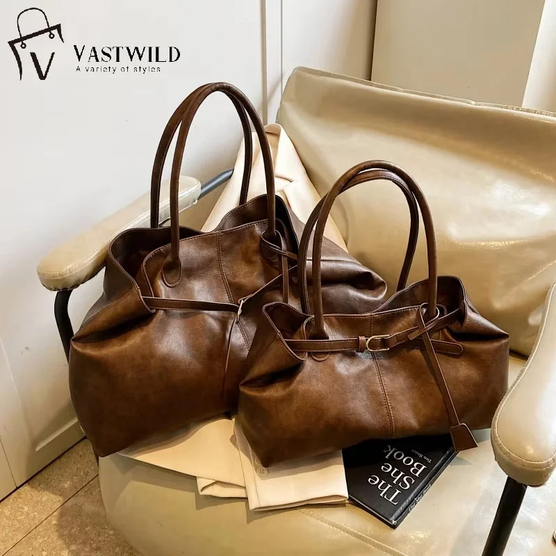 

Vintage Grand Shoulder Bags For Women 2025 Latest Luxury Designer Handbags Two Sized Large Capacity Shopper Totes