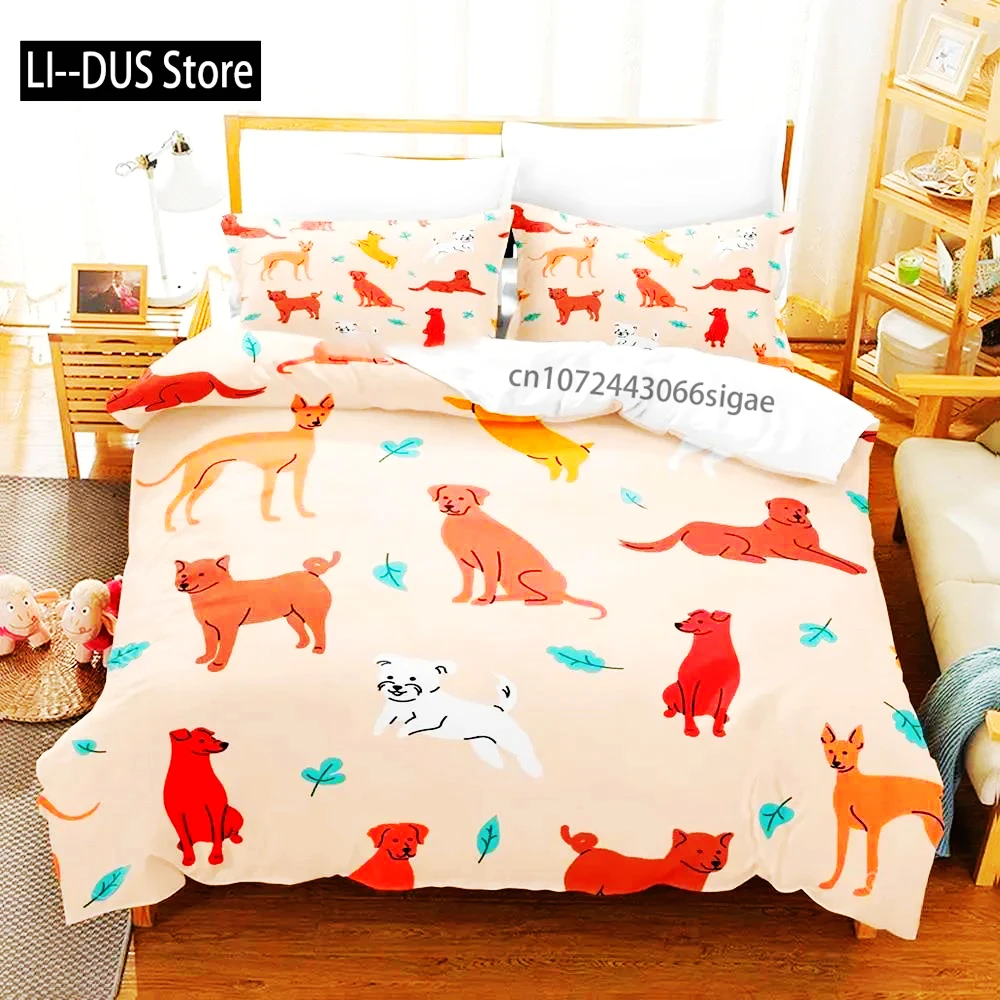 

2024 New Anime Jack Joseph Terrier Bedspread Queen King Single Double Full Queen Size Bed Cover For Adults Boys