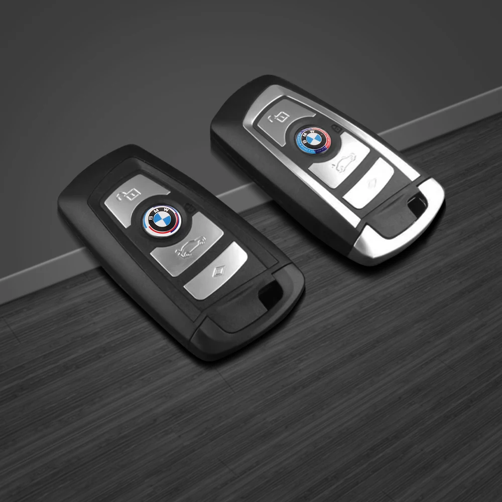 5/10/20pcs Car Key Shell Remote Fob Emblem Sticker For Bmw 3 2 5 Series E90 F10 E60 X3 F25 E46 X5 G05 F30 X5 E53 E91 M M2 M3 M5