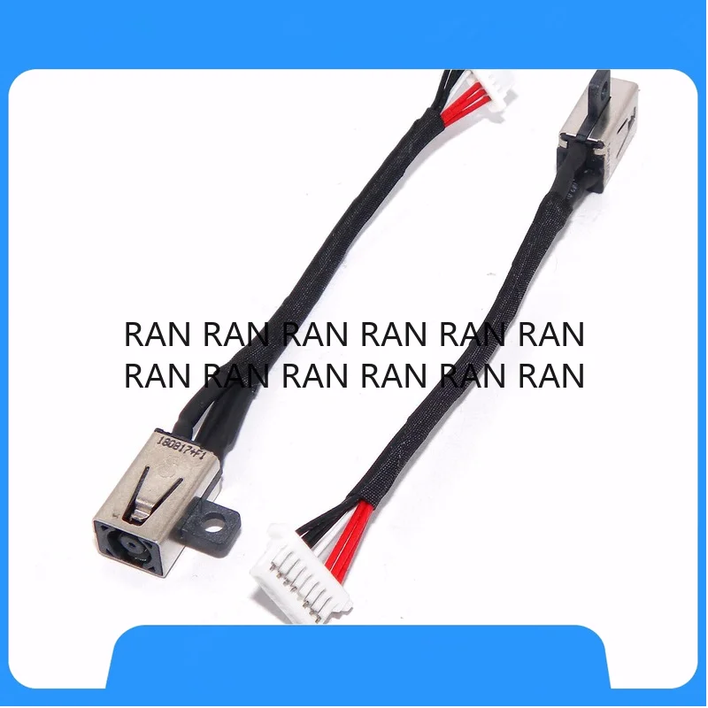 新しいラップトップ DC 電源ジャックハーネスケーブル DELL Inspiron 17 7000 7773 7778 7779 P30E001 6VV2 用