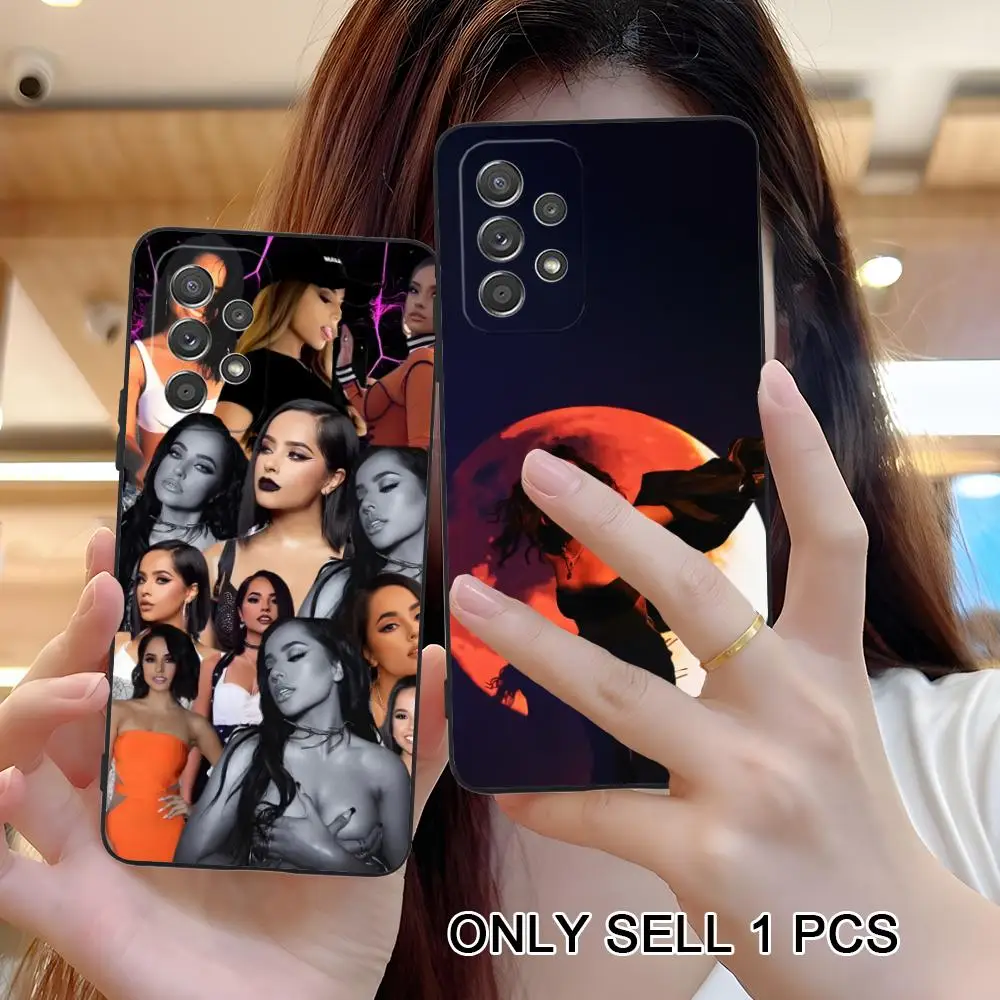 Fashion Becky G Matte TPU Mobile Phone Case for Samsung Galaxy A56 55 54 53 52 51 36 35 34 23 16 15 5G Colorful Cover