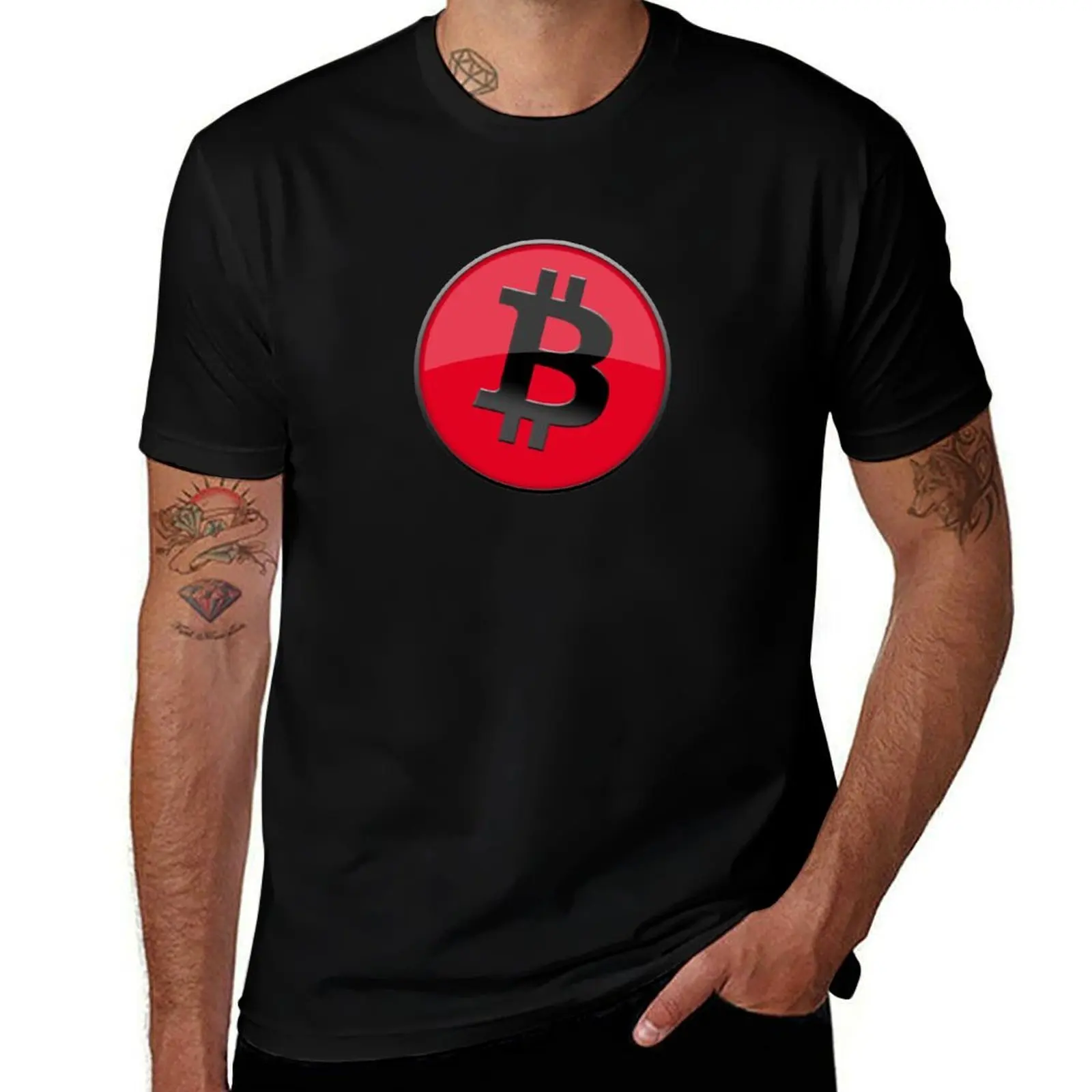 Bitcoin - Thunder Network T-Shirt Plus Size Quick Dry Sports Tee