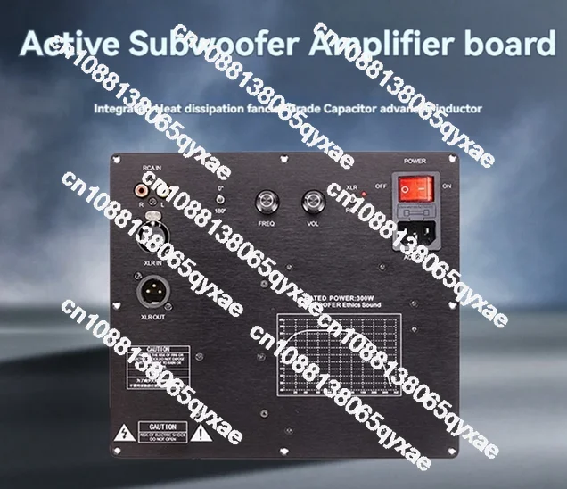 

TPA3255 Digital Subwoofer Active Speaker High-power RCA XLR HIFI Amplifier Board 600Wx1/2ohm, 300Wx1/4ohm
