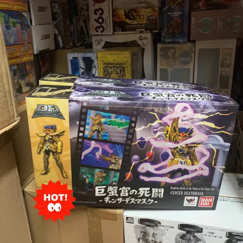 

Оригинальные коллекционные фигурки Saint Seiya: Изысканные подарки ручной работы, сборные модели, украшения DDP Cancer Palace Dolls