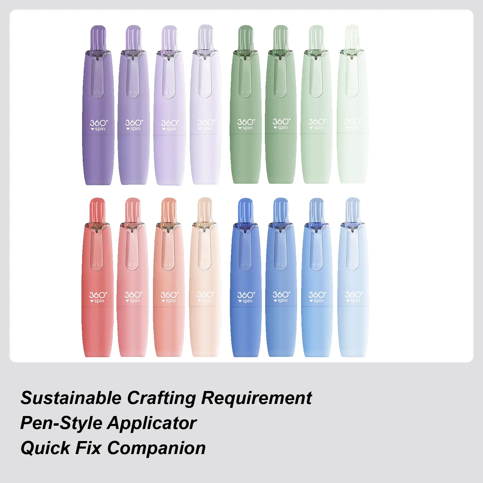 ปากกาเทปสองด้าน 16 ฟุต ปากกาติดแน่นสองด้าน สำหรับงานสมุดภาพ งานประดิษฐ์ งานห่อของขวัญ และกระดาษภาพถ่าย