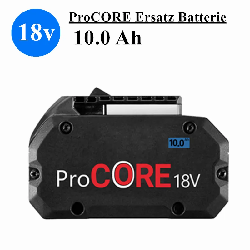 

CORE 18V 10.0 Ah ProCORE Replacement Battery 18V Professional System Cordless Tools BAT609 BAT618 GBA18V80 21700 Zelle