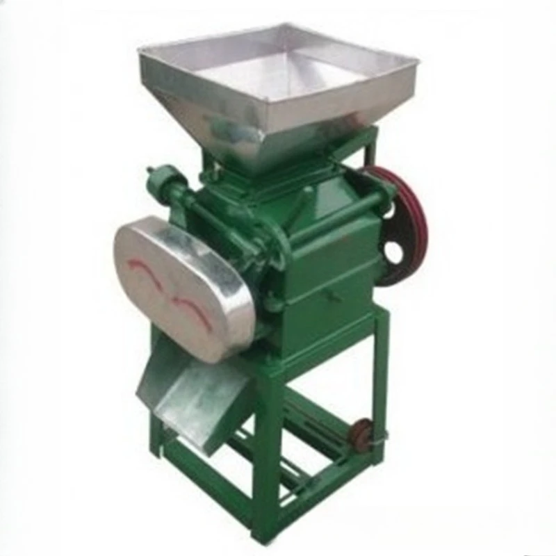Whole grain bean flattening machine, pictures of the flattening machine, the flattening machine can be debugged