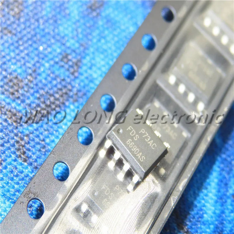 5-100PCS/LOT FDS6690AS FDS6690 SOP-8 SMD N-30V-10A 12MR MOS tube In Stock New Original