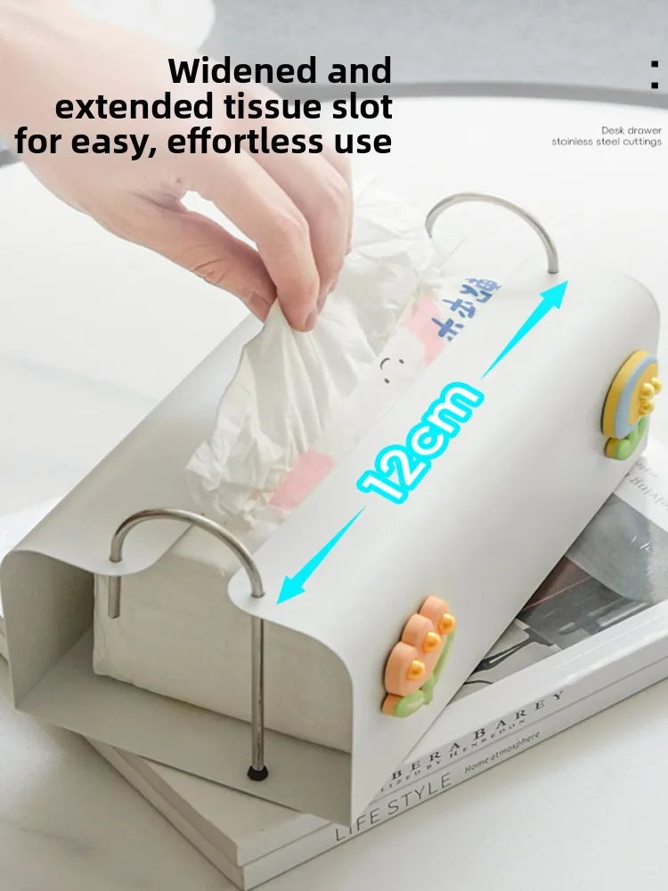 

Металлическая коробка для салфеток, креативный настольный органайзер для гостиной, прямоугольный контейнер из углеродистой стали, решение для хранения в доме, новая модель