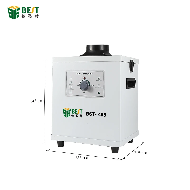 

Welding Solder Fume Purification Equipment Mobile Indoor Air Activated Carbon Filter Smoke Purifier BST-495