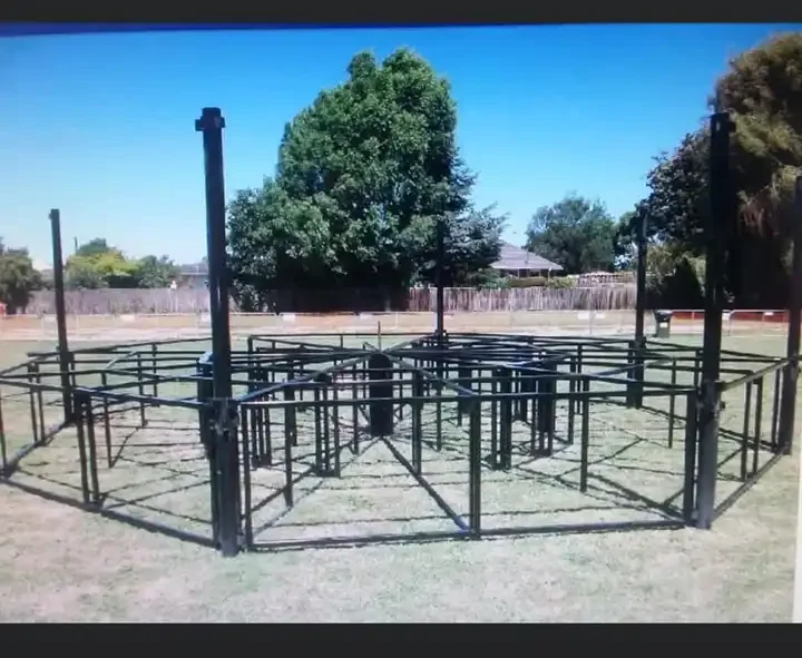 حار بيع MMA قفص 8 م * 8 م * 1 م المثمن لوحة الجدار مع أقفاص المنافسة المنصة للبيع #5