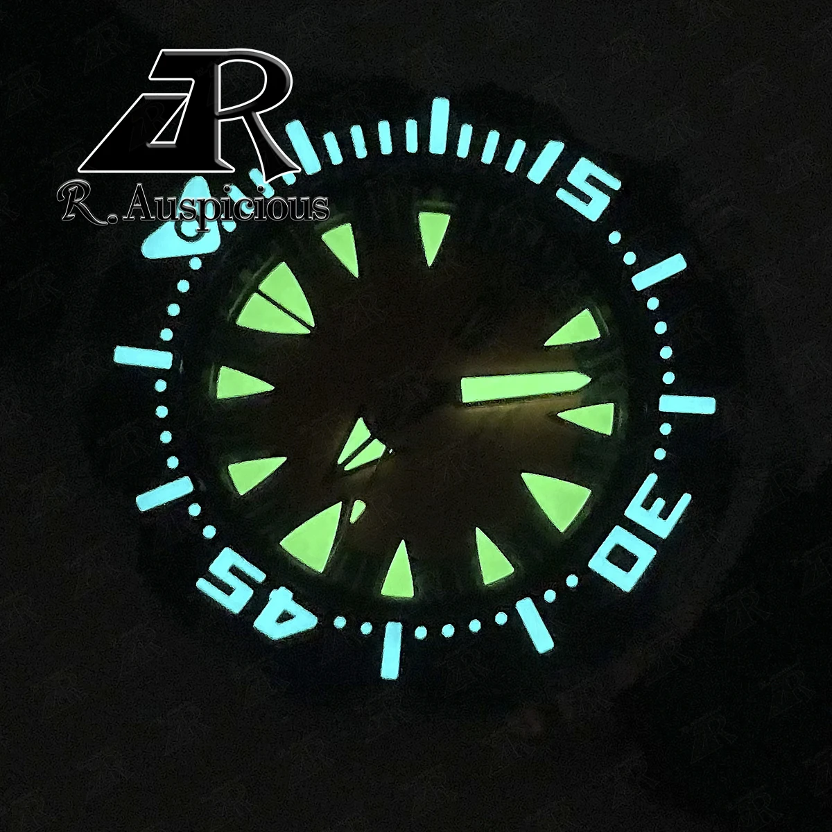 42mm Monster NH36 Automatic Mechanical Men's Watch Sapphire Glass Luminous Modification 3.8 O'clock Black/Orange Rubber Watches