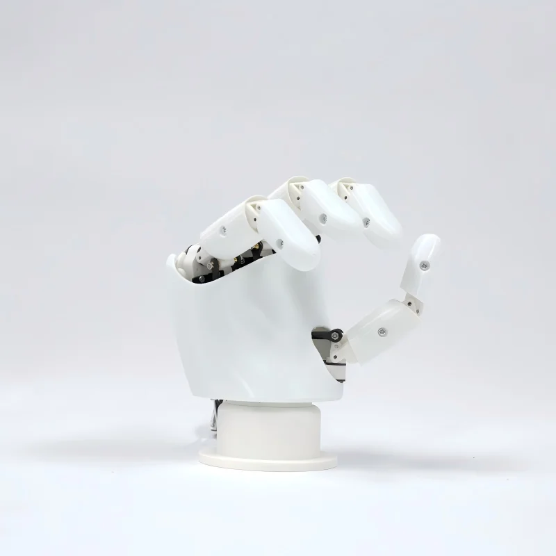 Zusammengebaute AmazingHand 8 DOF Roboterhand 3D-Gedruckte Mechanische Hand Rechter/Linker Arm PWM / Feetech Serielle Motoren Programmierbarer Roboter