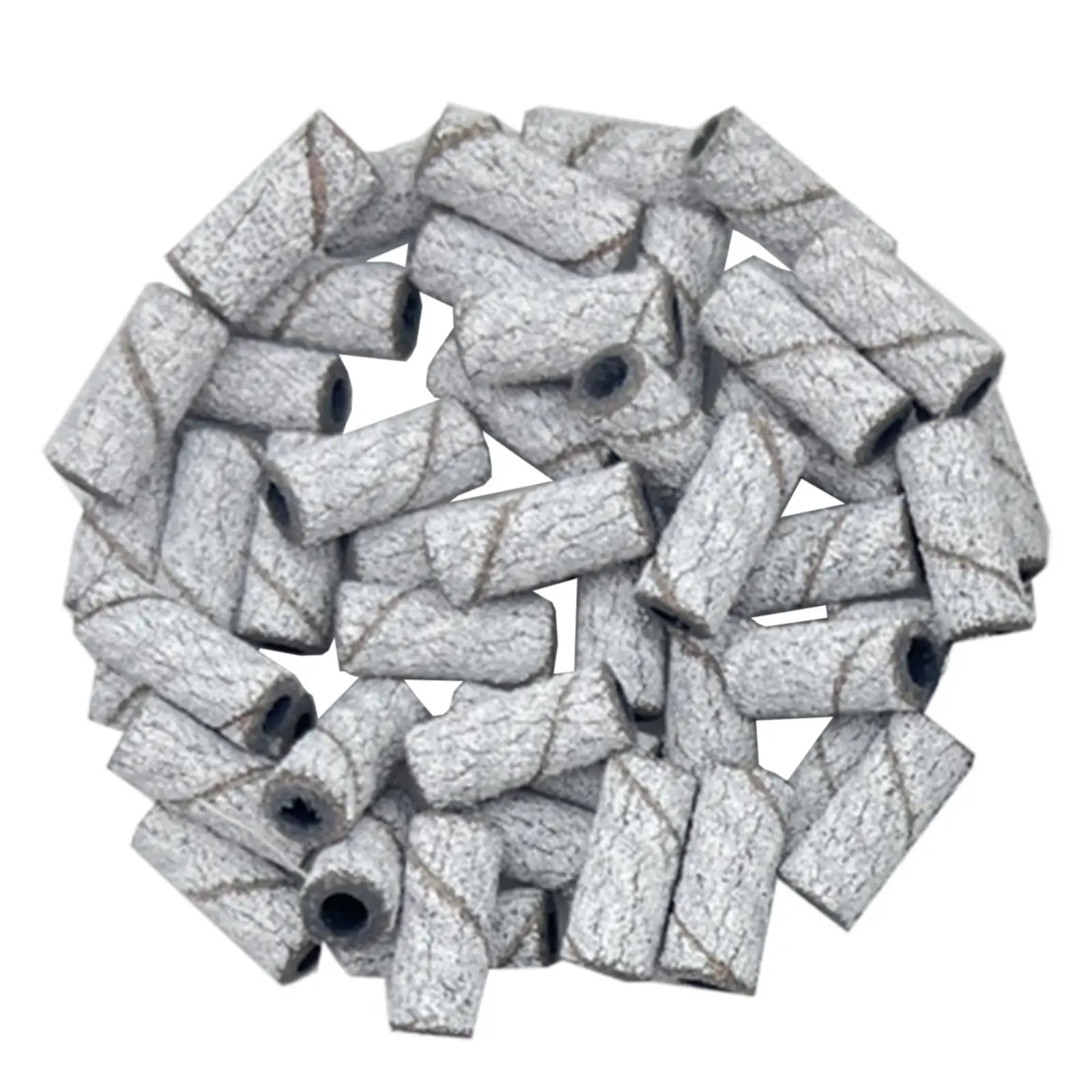 50 قطعة مسمار الرملي العصابات هلام البولندية مانيكير مزيل ملحق دائم مانيكير أداة ملحق ل 3.1 مللي متر ملف آلة الفتيات #1