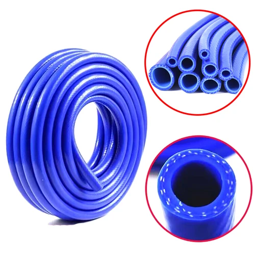 Imagen 2 del producto Manguera de silicona de 6-50mm de diámetro, tubo de vacío de coche resistente al calor, tubo de vacío de automóvil de alta presión, manguera de goma de doble capa