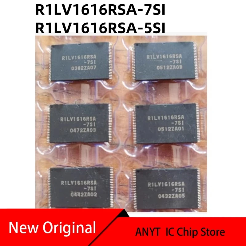 New 5Pcs/LOT  R1LV1616RSA-7SI  R1LV1616RSA-5SI    R1LV1616RSA  R1LV1616RSA R1LV1616   TSOP48