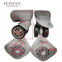 A08-HGL Replacement Luggage Wheels for Travel Suitcase Repair Hand Spinner Caster Parts Trolley Replacement Rubber