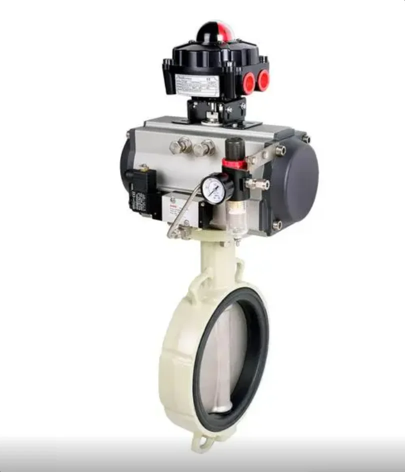 

Painting plant Wafer Type Butterfly Valve With Adjustable Electric Actuator