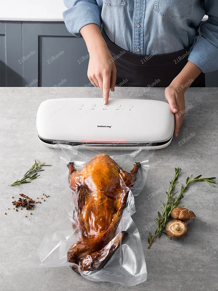 *Automatic household vacuum sealing machine, small fresh-keeping sealing machine, plastic sealing machine vacuum compression