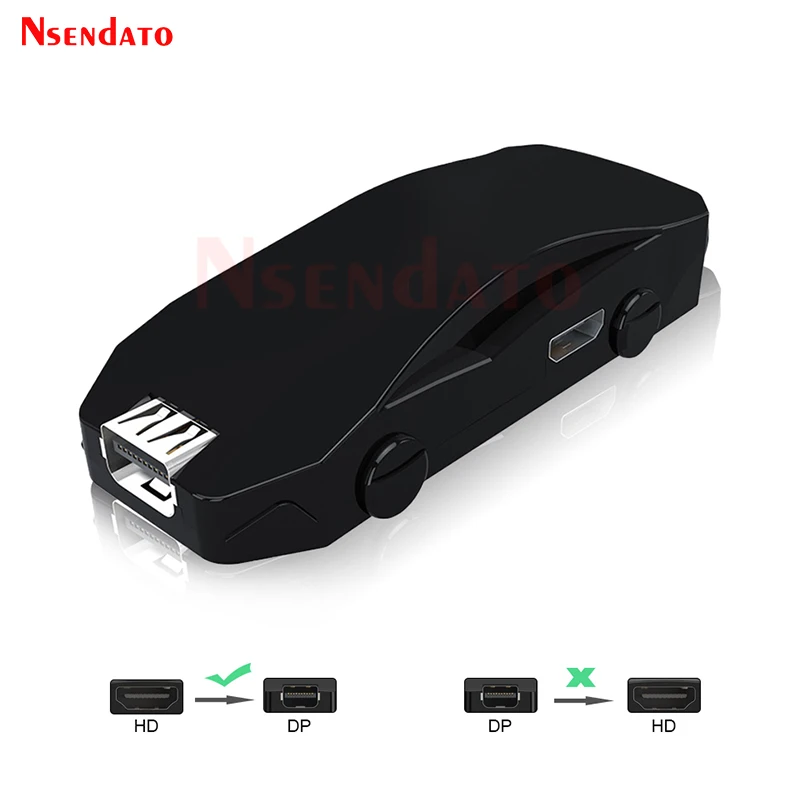 

8K HDMI to DP Adapter Converter Female HDMI to Female HDMI DP Video Audio Cable Adapter For PS5 Xbox Laptop To Monitor Projector